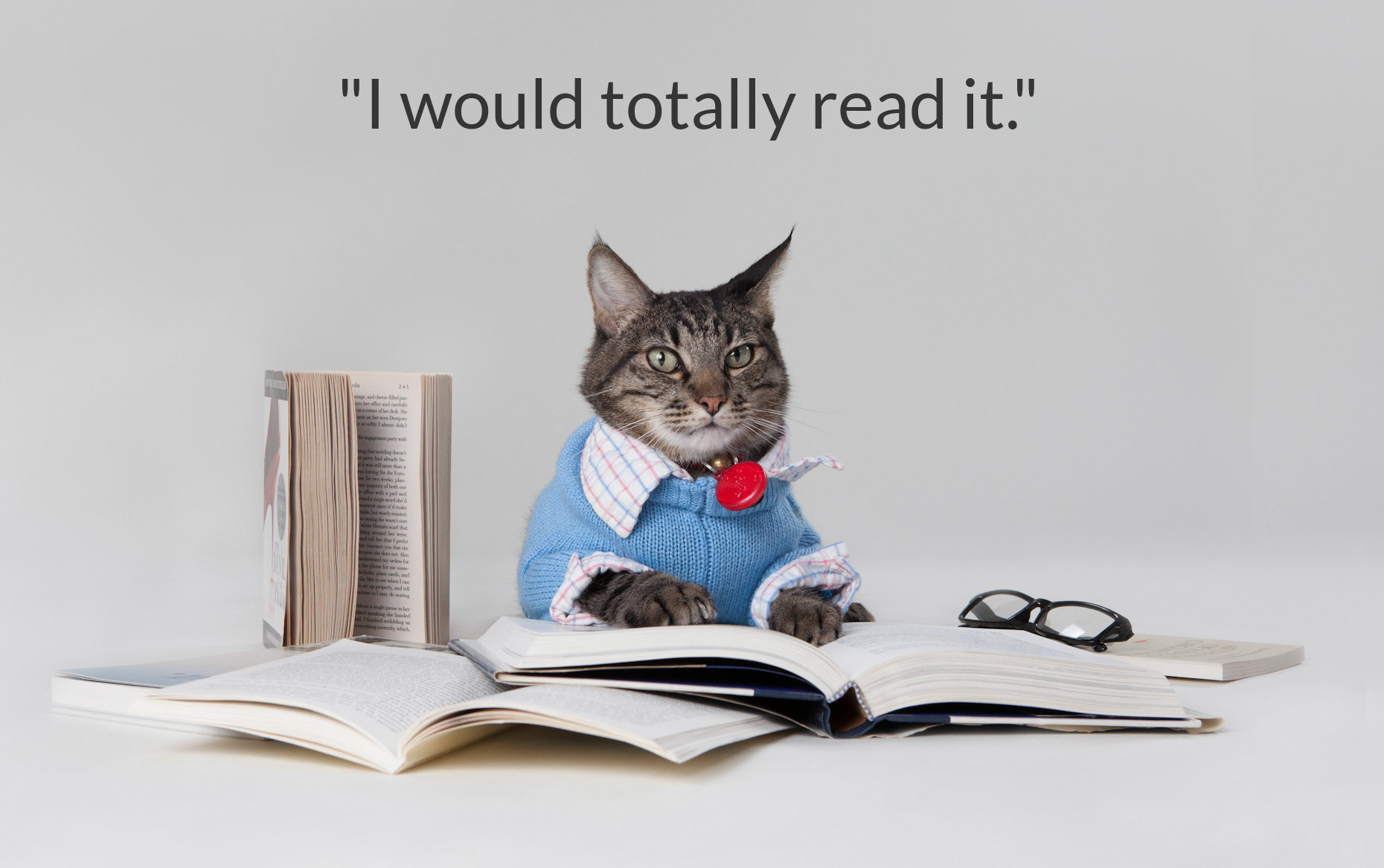 I would totally read it.