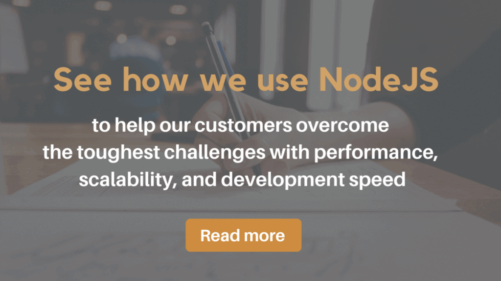 see how we use node.js to help customers