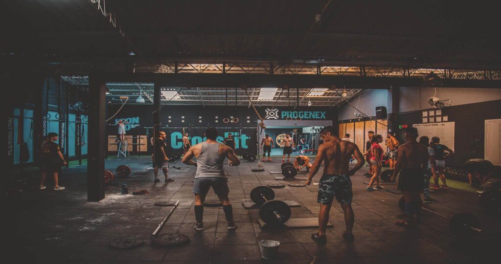 a gym/fitness studio