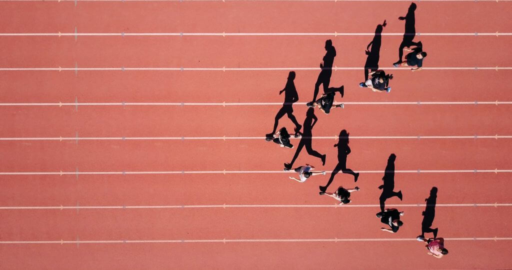 How does the athlete tracking system work?