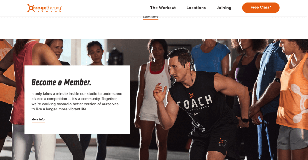 Orangetheory is a great example of how effective fitness branding should be done