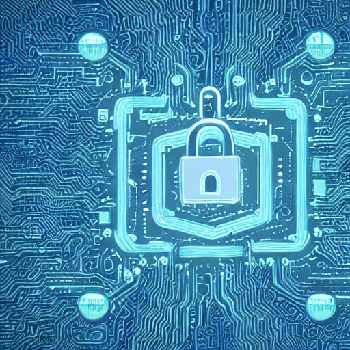 abstract picture representing generative AI data security