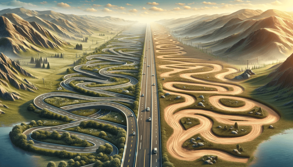 Blueprint vs. Project Roadmap - different ways to successful product development.