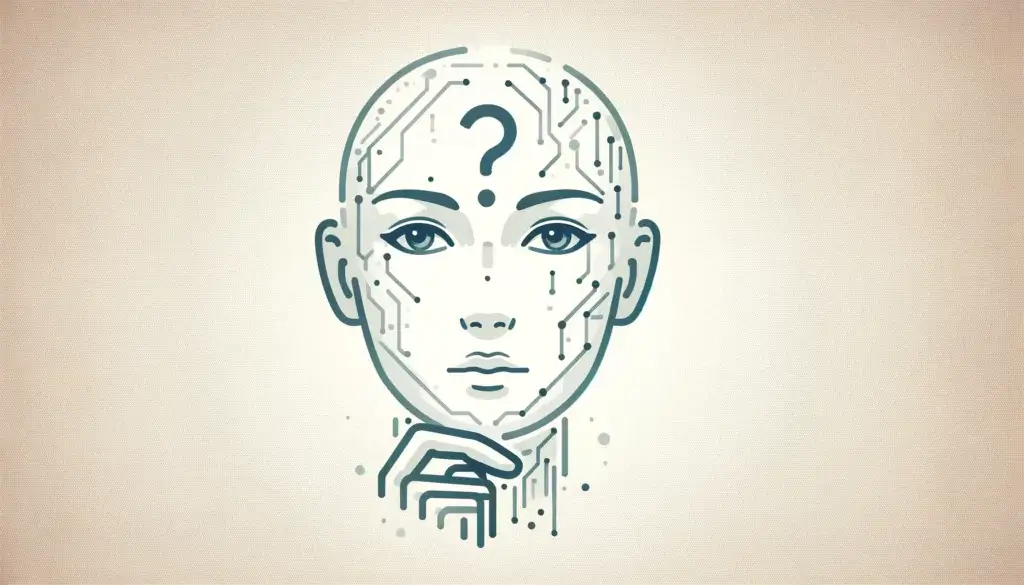 An illustration to the news titled: Impressive or Unsettling? AI's Role in Emotional Support