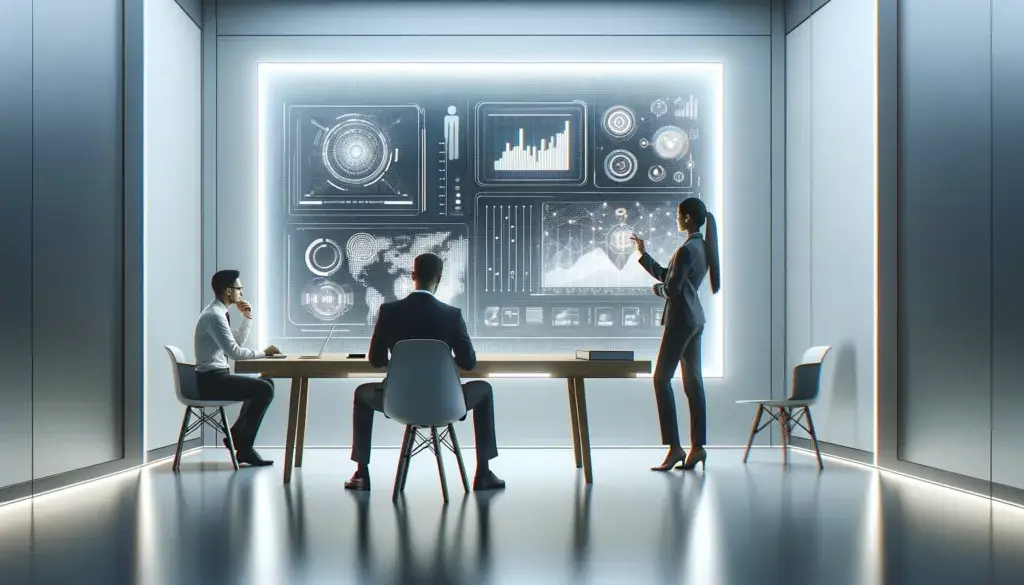 the illustration for news: “The Unsexy Future of Generative AI Is Enterprise Apps”